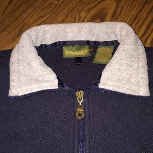Men’s Timberland Fleece Pullover w/ half zip Sz L